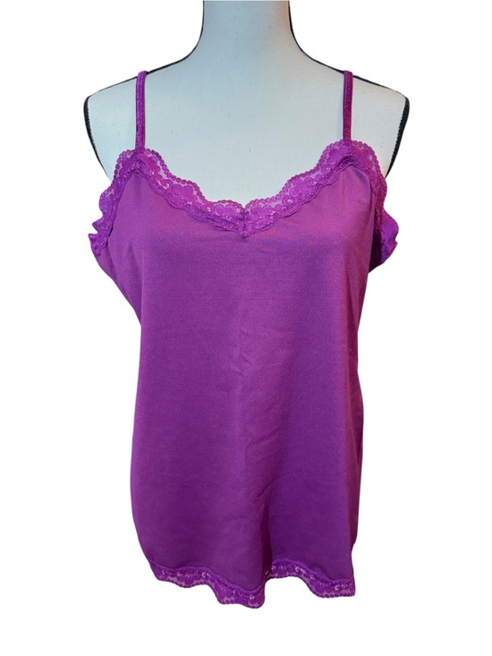 Fashion Bug Tops - Fashion Bug Plum Stretch Camisole Tank Top, size XL, NWOT